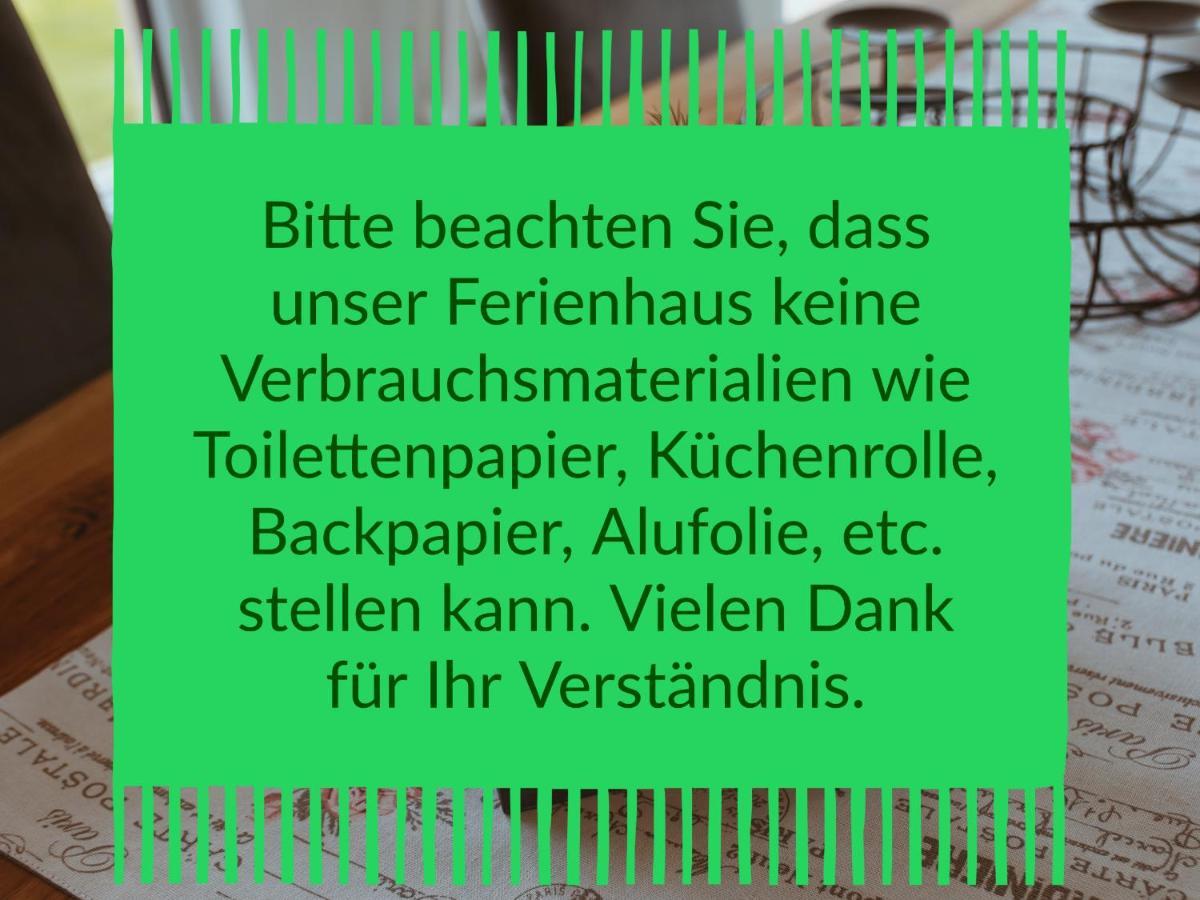 Ferienhaus Plattenberg Bad Oeynhausen Exterior foto